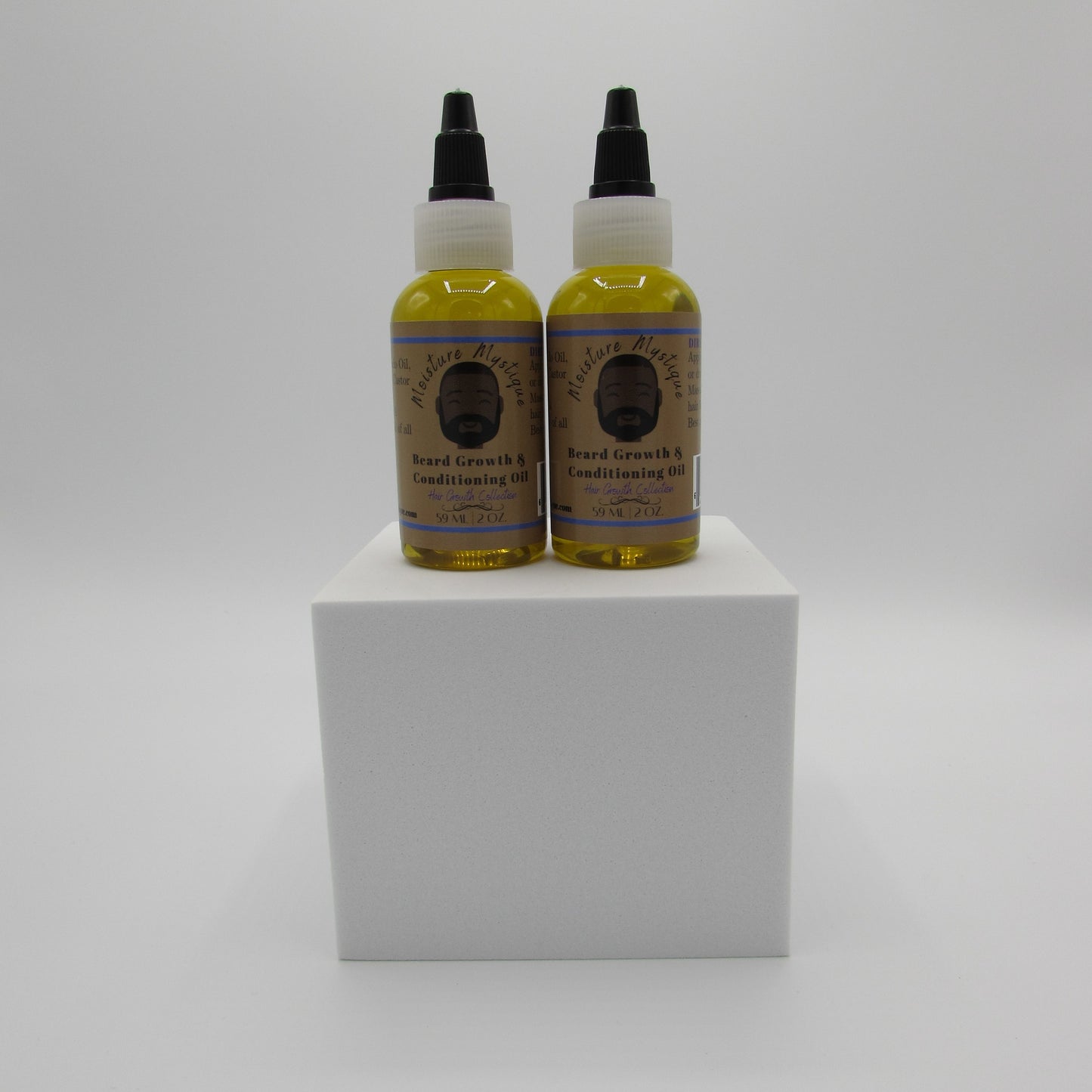 Moisture Mystique Beard Growth & Conditioning Oil (Set of 2)