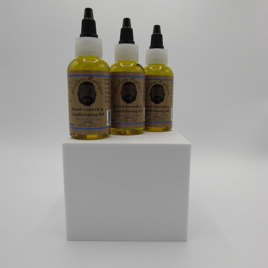 Moisture Mystique Beard Growth & Conditioning Oil (Set of 3)